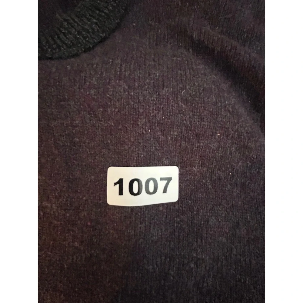 Banana Republic Mens Italian Filpucci Yarn Purple Crewneck Sweater Medium 1007
